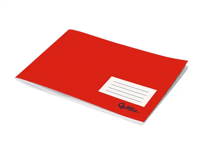 Liderpapel Libreta Smart A5 Plus Apaisado, 32 Hojas Cuadro 6 mm, 75gr, Colores Surtidos