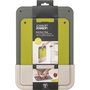 Joseph Joseph Chop Juego de 2 tablas de cortar, Gris