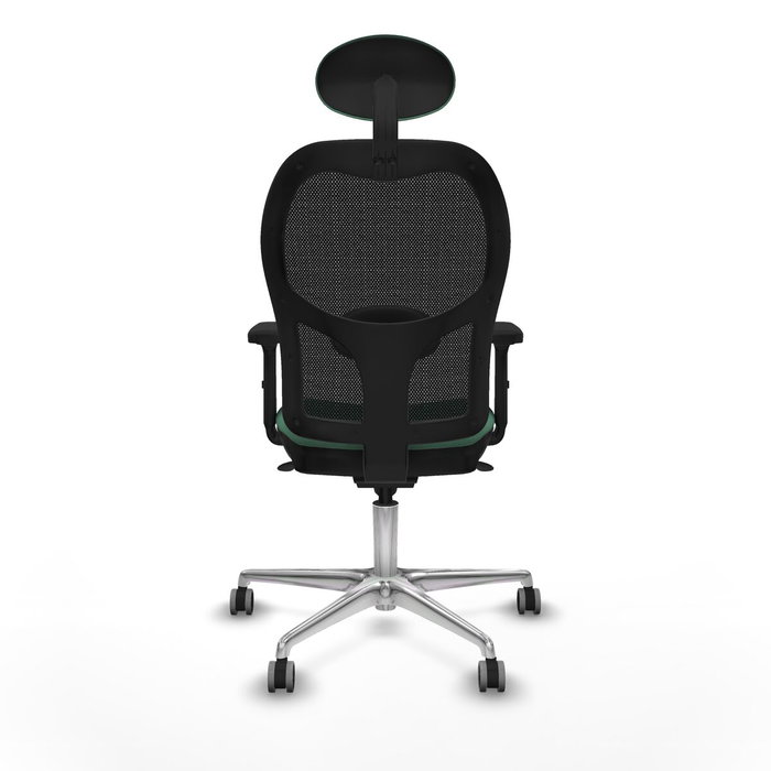 PIQUERAS Y CRESPO Silla de oficina Jorquera con mecanismo Sincro, verde esmeralda y negro PIQUERAS Y CRESPO Silla de oficina Jorquera con mecanismo Sincro, verde esmeralda y negro