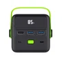 Trust Redoh XXL Powerbank 50000 mAh 18W Carga Rápida USB-C, Negro/Verde, con Pantalla y 4 Puertos