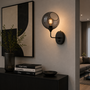 Design by Us Aplique de Pared Ballroom Smoke Ø370mm E27