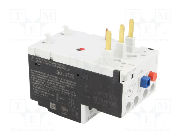LOVATO ELECTRIC Relé térmico RF38 6,3÷10A