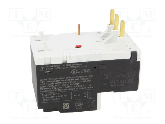 LOVATO ELECTRIC Relé térmico RF38 6,3÷10A