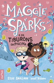 CUMIO Maggie Sparks e os tiburóns da piscina