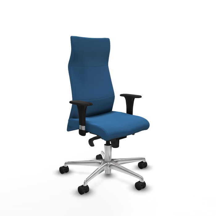 PIQUERAS Y CRESPO Sillón Albacete con Mecanismo Sincro Azul Claro PIQUERAS Y CRESPO Sillón Albacete con Mecanismo Sincro Azul Claro