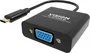 Vision TC-USBCVGA/BL Adaptador de Cable USB Tipo C a VGA (D-Sub) Negro - Resolución Full HD 1920x1080 (1080p)