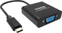 Vision TC-USBCVGA/BL Adaptador de Cable USB Tipo C a VGA (D-Sub) Negro - Resolución Full HD 1920x1080 (1080p)