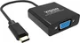 Vision TC-USBCVGA/BL Adaptador de Cable USB Tipo C a VGA (D-Sub) Negro - Resolución Full HD 1920x1080 (1080p)