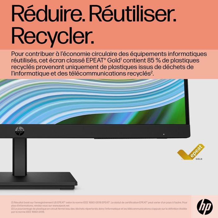 HP P24 G5 Monitor FHD 23.8 Pulgadas para Trabajo Diario