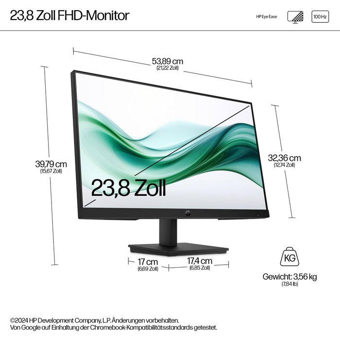 HP Series 3 Pro Monitor FHD 23,8 pulgadas 324pv HP Series 3 Pro Monitor FHD 23,8 pulgadas 324pv