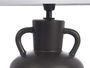 Giftdecor Lampara Jarron Negra 24x39.7x24 cm Ceramica (Set de 4)
