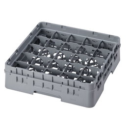 CAMBRO Cesta de lavado 25 comp. Gris claro