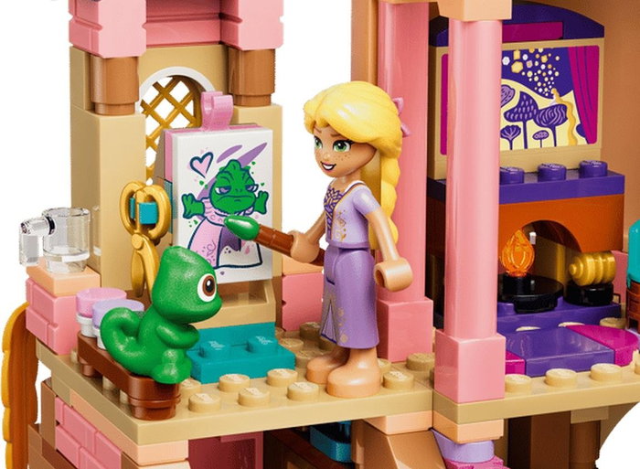 LEGO Disney Princess 43297 Zamek Roszpunki
