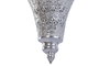 DKD Home Decor Lámpara de Techo Metal Plateada 30x30x55 cm