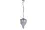 DKD Home Decor Lámpara de Techo Metal Plateada 30x30x55 cm
