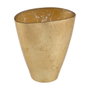 Ixia Centro de Mesa Dorado de Cristal Decoración 23,50 x 14 cm