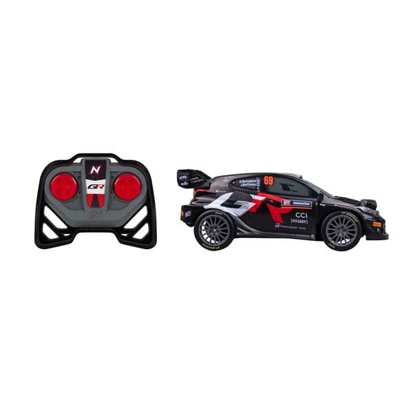 Molto Coche Radio Control Toyota GR 2.4 GHz Escala 1:18 con Luces y Sonido - Idiomas Español e Inglés Molto Coche Radio Control Toyota GR 2.4 GHz Escala 1:18 con Luces y Sonido - Idiomas Español e Inglés