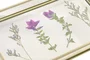 DKD Home Decor Bandeja de Decoración Cristal y Metal Bridgerton 24x14x3 cm