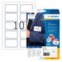 HERMA Etiquetas de Texto/Nombres para Textil A4 80x50 mm Blanco/Azul