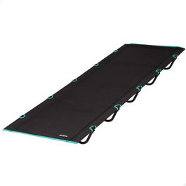 Aktive Cama plegable de camping negra con bolsa de transporte