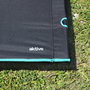 Aktive Cama plegable de camping negra con bolsa de transporte