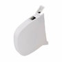 France Combi Persiana enrollable de PVC con correa manual, 100 x 120 cm, Blanco