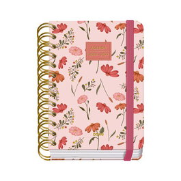 Agenda Escolar (2026-27) Dohe Premium Wire-O Tapa Extra A6 D/P Con Goma Belle