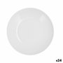 Quid Plato Hondo Melamina Select Basic Quid 23 cm (24 Unidades) Blanco
