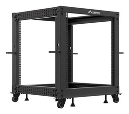 Lanberg Armario Rack OR01-6112-B Independiente 12U Negro