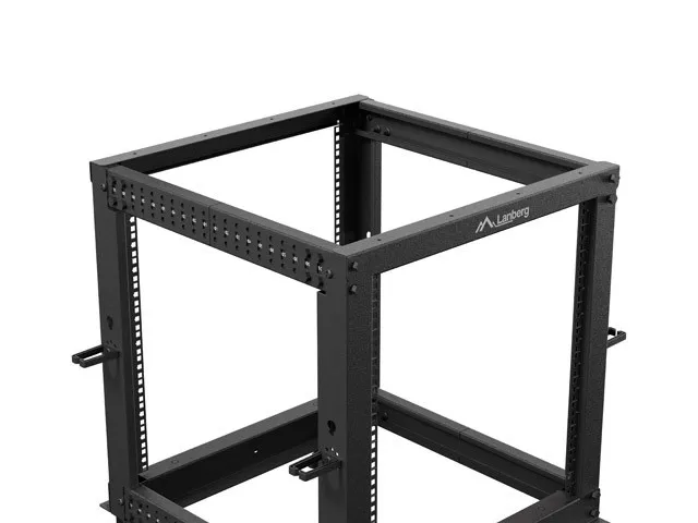 LANBERG Armario Rack Abierto 12U 19 Pulgadas Negro