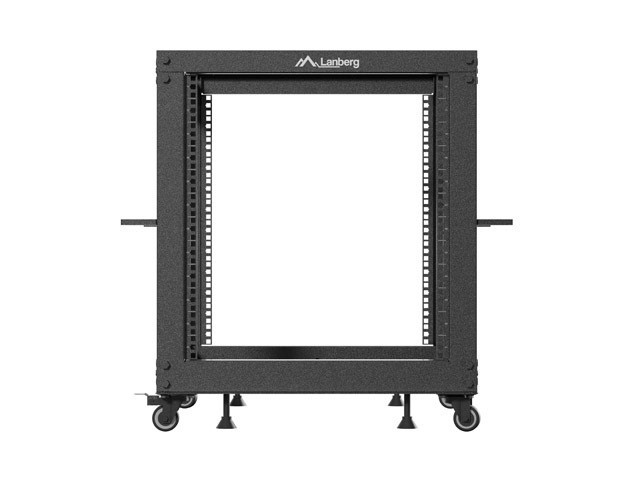 LANBERG Armario Rack Abierto 12U 19 Pulgadas Negro