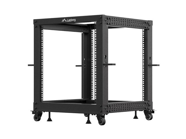 LANBERG Armario Rack Abierto 12U 19 Pulgadas Negro