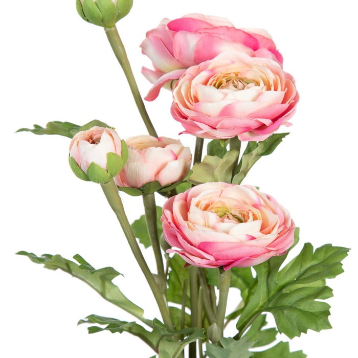 Ixia Set de 2 Plantas de Flor Rosa Artificial Decoración 12,50 x 12,50 x 37 cm Ixia Set de 2 Plantas de Flor Rosa Artificial Decoración 12,50 x 12,50 x 37 cm