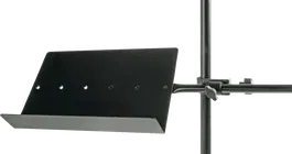 QUIKLOK Soporte Atril Con Abrazadera Negro Acero Hasta 2 cm Apertura