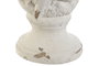 DKD Home Decor Decoración Resina Decapé Blanco 23x23x51