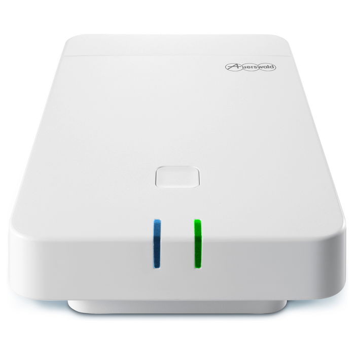 Auerswald COMfortel WS-500S Sistema Telefónico IP con 120 Canales, Codecs G.711/G.722/G.729ab, 20 Auriculares, Blanco, Rango Temp. 5 a 45°C