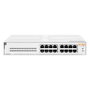 Aruba Instant On 1430 Switch 16G Class4 PoE 124W - Conmutador Gigabit no gestionado de 16 puertos con PoE+ para oficinas