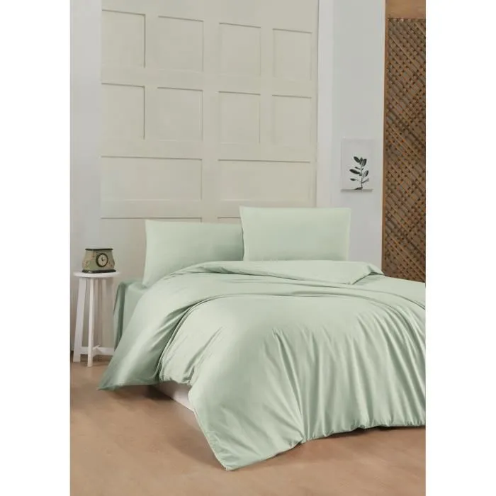 Juego de funda nórdica Verde Cama de 200 3 Piezas Juego de funda nórdica Verde Cama de 200 3 Piezas