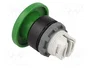 ABB MPM1-10G Interruptor de presión verde 22mm