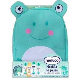 Nenuco Mochila Ranita Set de Higiene 5 piezas con Mochila