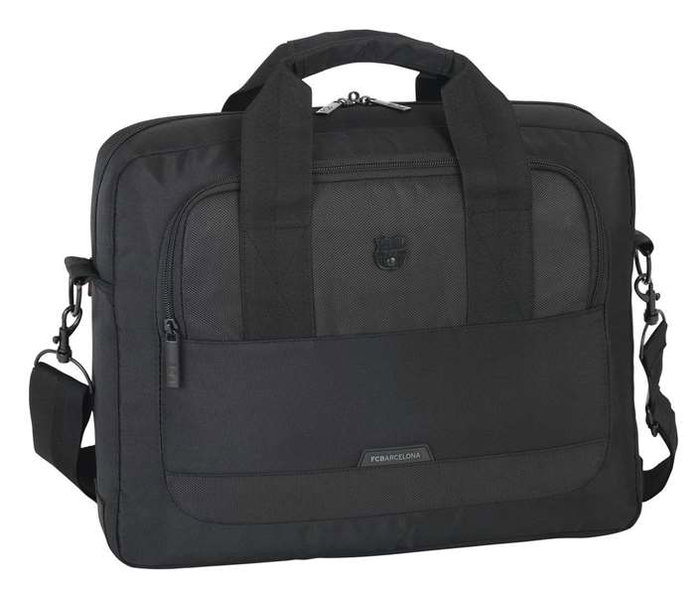 Safta Maletin para Portatil 15,6" F.C.Barcelona 40x31x9 Negro