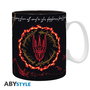 Abystyle Taza El Señor de los Anillos Sauron 460 ml Cerámica Alta Calidad para Fans de Tolkien Ideal Regalo Coleccionista