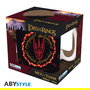 Abystyle Taza El Señor de los Anillos Sauron 460 ml Cerámica Alta Calidad para Fans de Tolkien Ideal Regalo Coleccionista