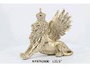 DKD Home Decor Figura de León en Resina Dorado (Surtido de 2)