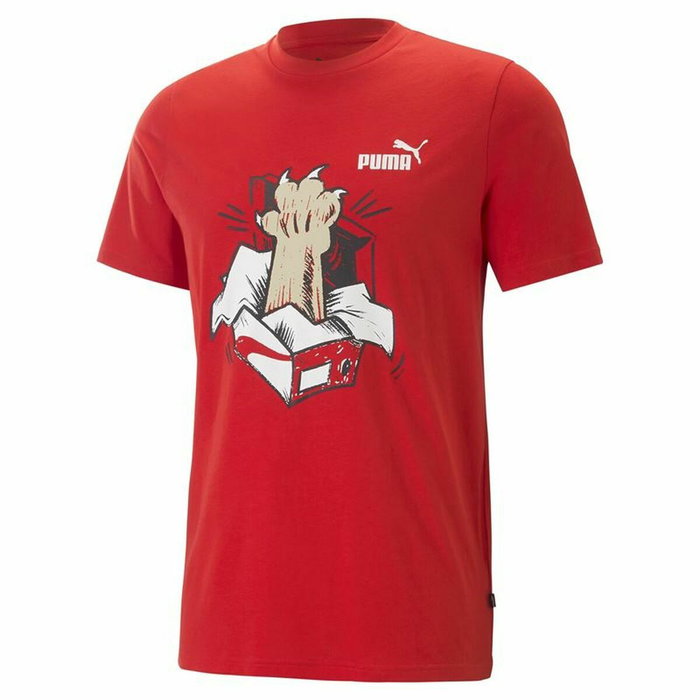 Camiseta de Manga Corta Puma Graphics Sneaker For All Time Rojo Unisex Camiseta de Manga Corta Puma Graphics Sneaker For All Time Rojo Unisex