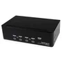 StarTech.com SV431DD2DUA Switch KVM 4 Ordenadores 2 Monitores Dobles DVI USB