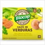 Biocop Caldo Vegetal en Cubitos con Sal 6 unidades