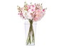 Giftdecor Jarron Aparenza Cuadrado Acrilico 38 cm Transparente, 19 x 19 x 37.2 cm (Set de 12)