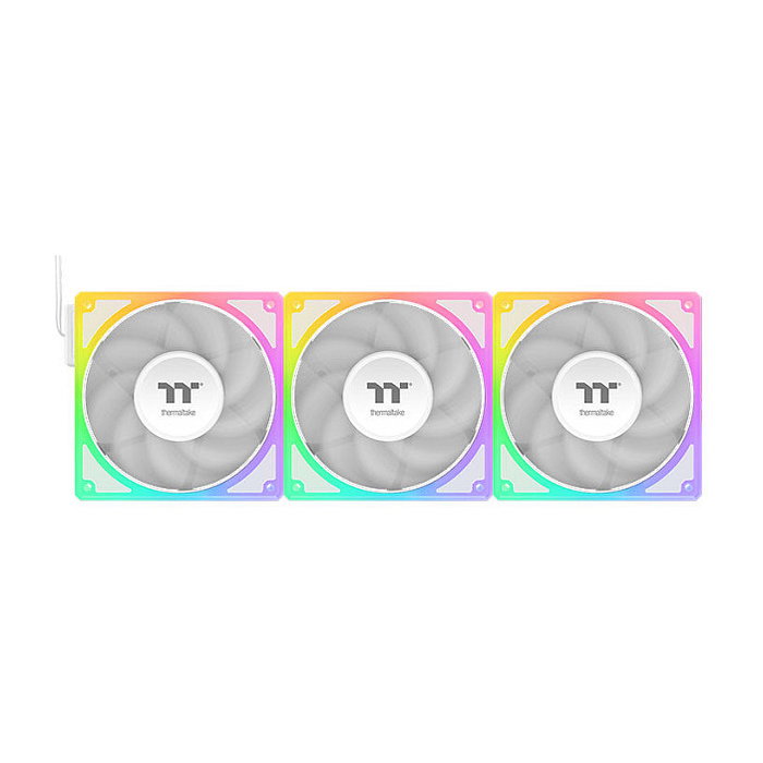 Thermaltake CL-F213-PL14SW-A Ventilador TOUGHFAN EX 140 ARGB Sync Blanco Pack 3 Unidades 140mm