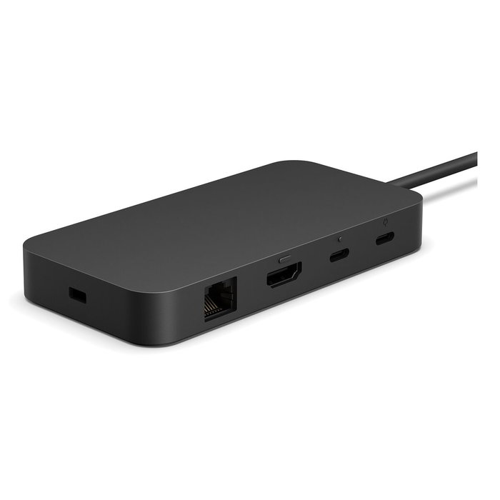 Microsoft Surface USB4 Dock Negro con HDMI 2.1 y Ethernet Gigabit